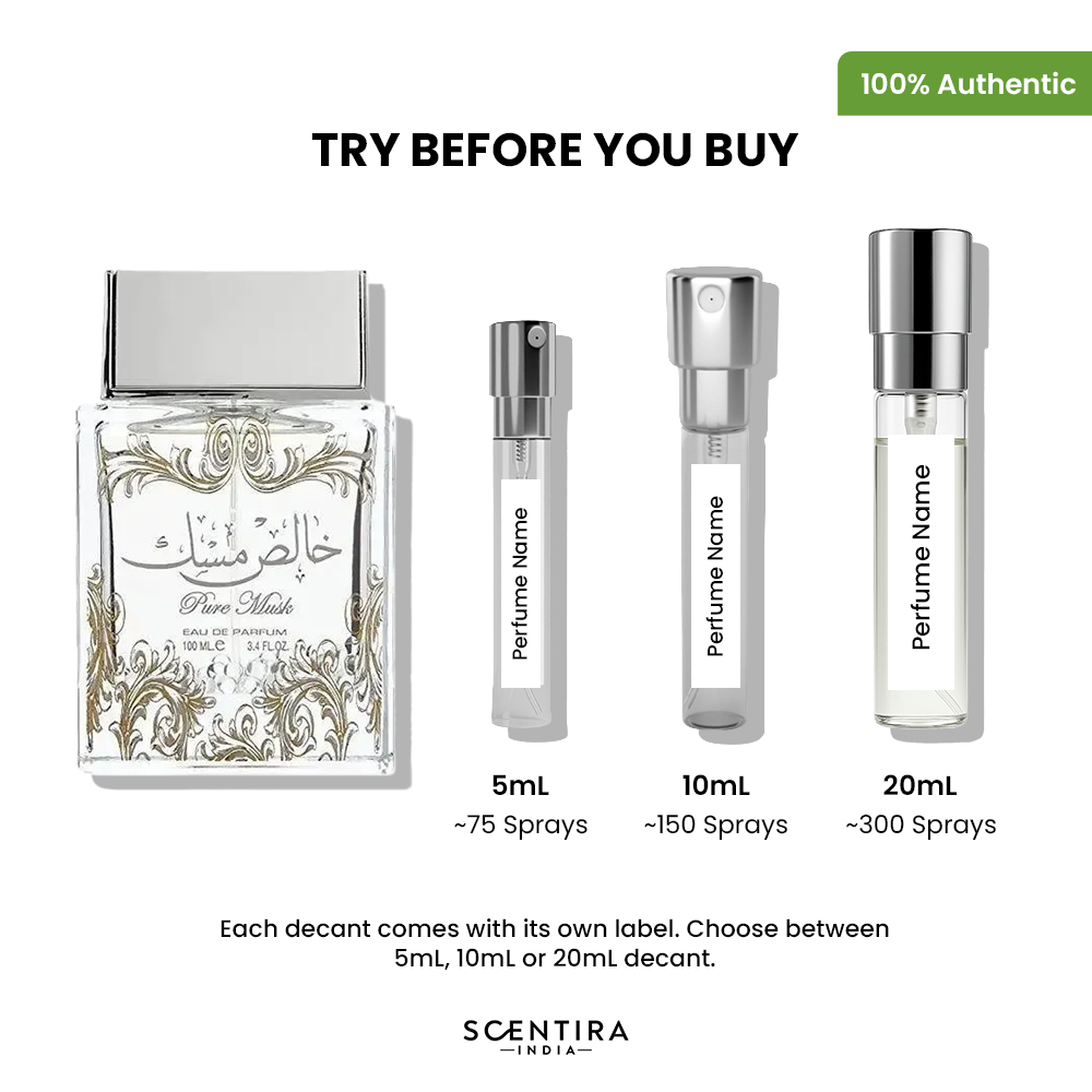 Buy Lattafa Pure Musk Eau de Parfum Online In India at Scentira