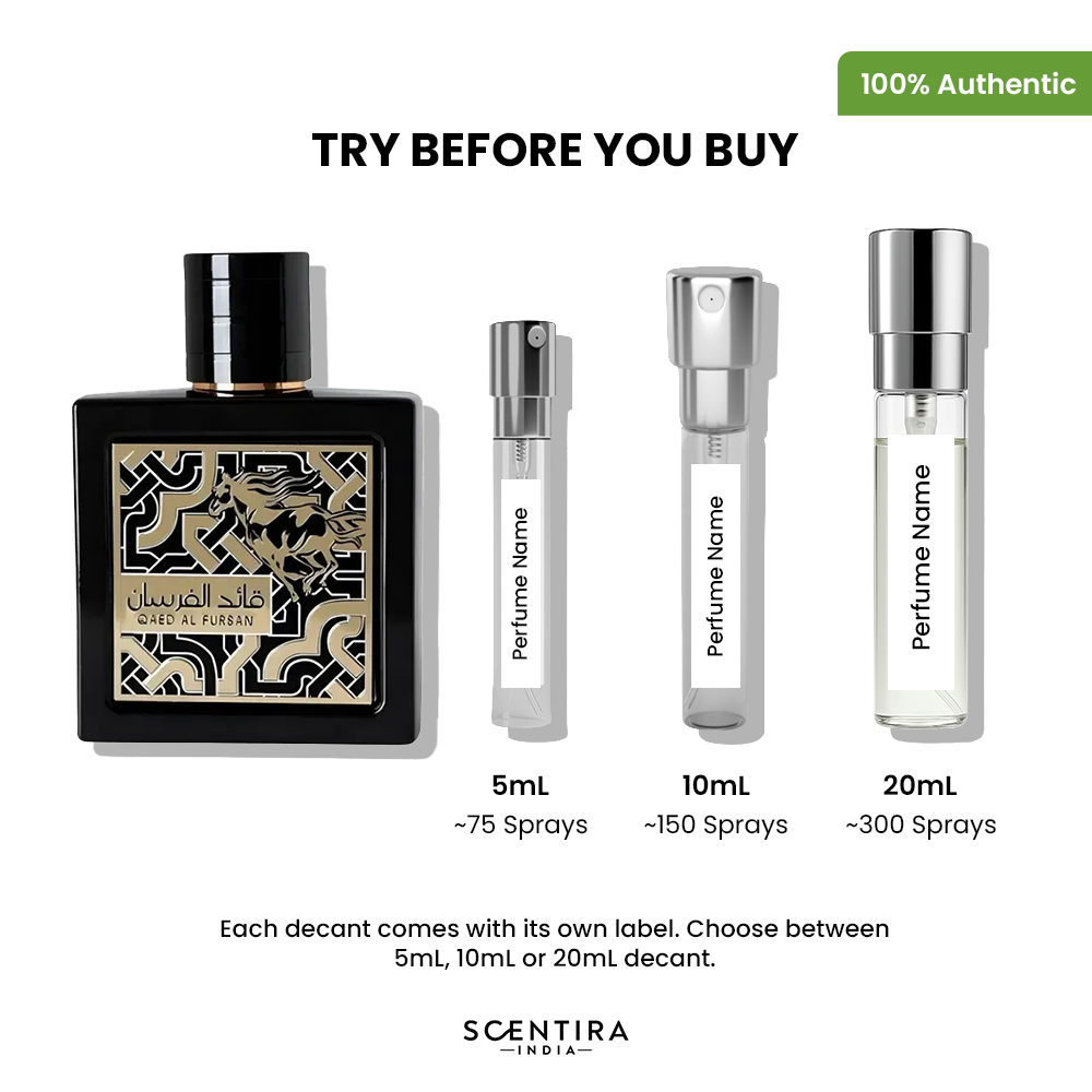 Buy Lattafa Qaeed Al Fursan Eau de Parfum Online In India at Scentira