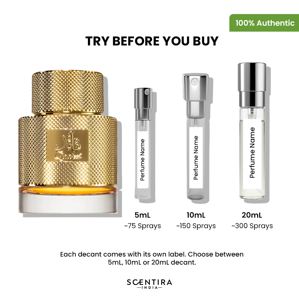 Buy Lattafa Qaeed Eau De Parfum Online In India at Scentira