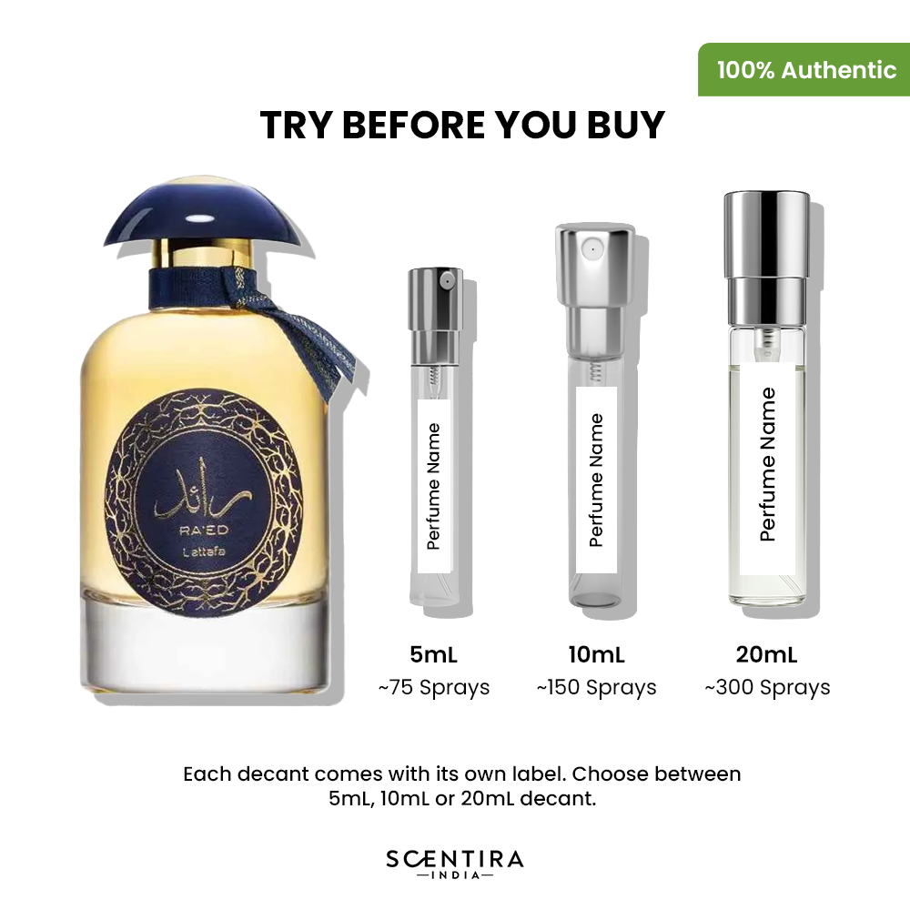 Buy Lattafa Raaed Luxe Eau de Parfum Online In India at Scentira