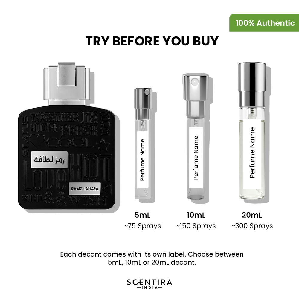 Buy Lattafa Ramz Silver Eau De Parfum Online In India at Scentira