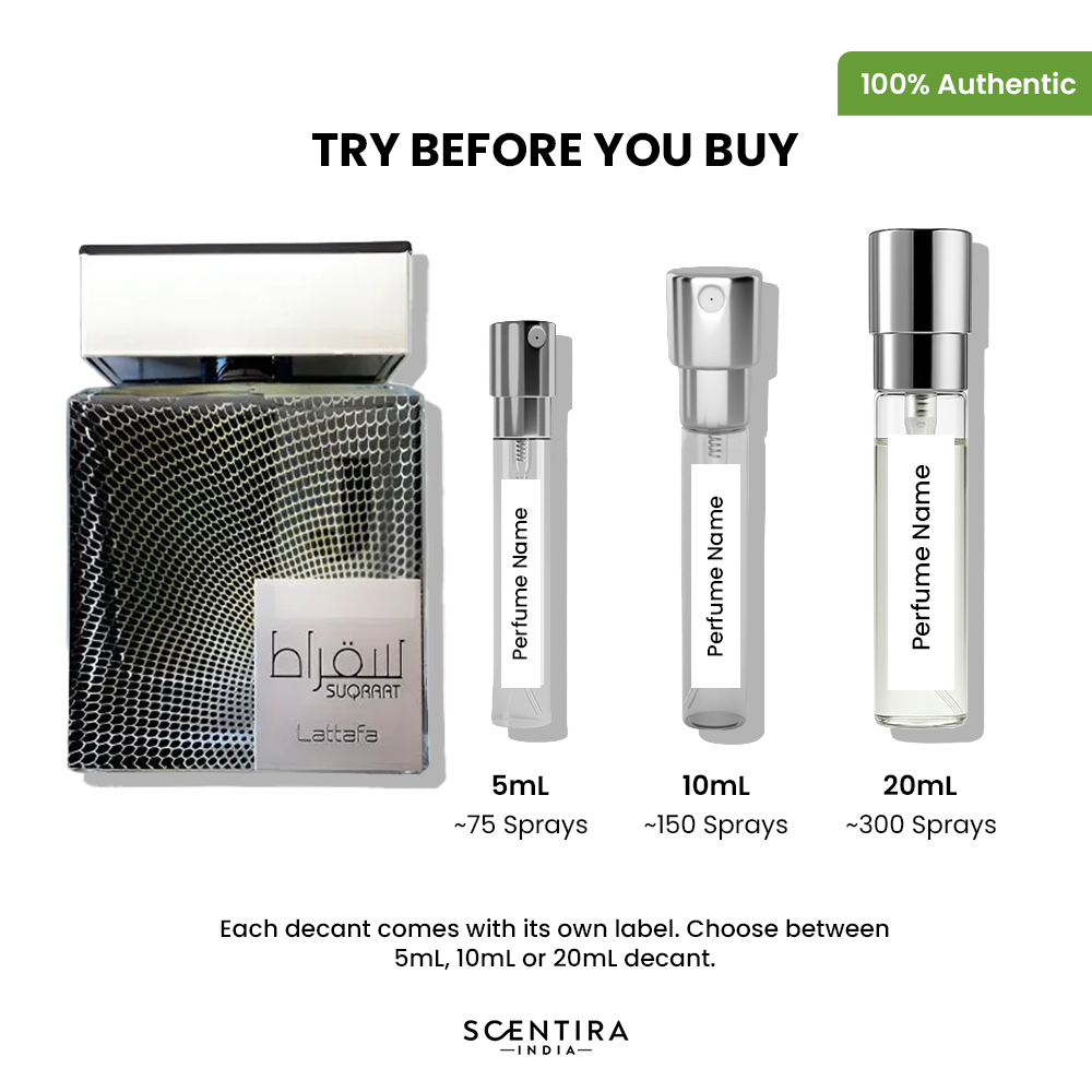 Buy Lattafa Suqraat Eau de Parfum Online In India at Scentira