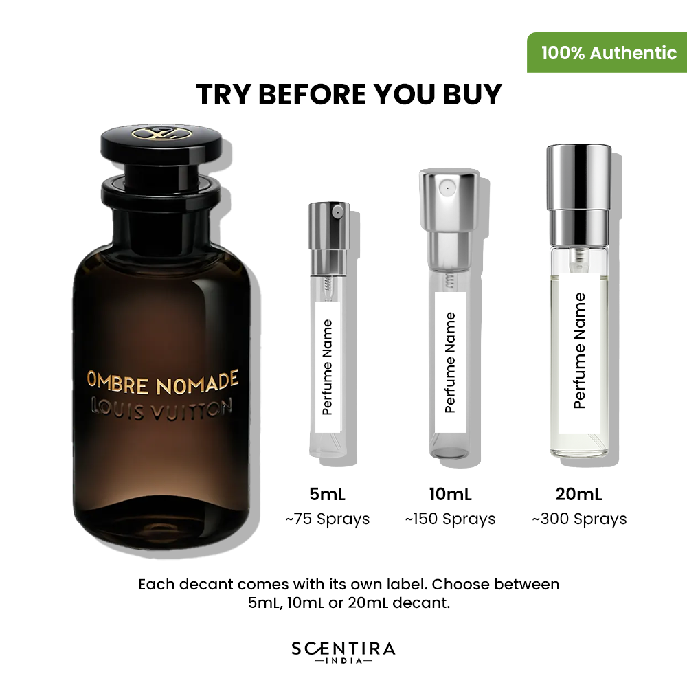 Buy Louis Vuitton Ombre Nomade Eau De Parfum Online In India at Scentira