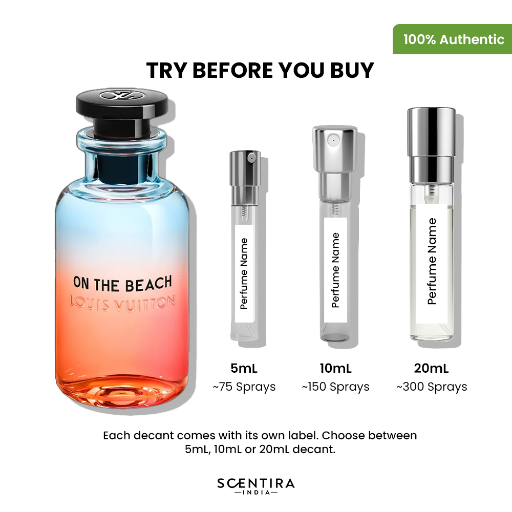 Buy Louis Vuitton On The Beach Eau De Parfum Online In India at Scentira