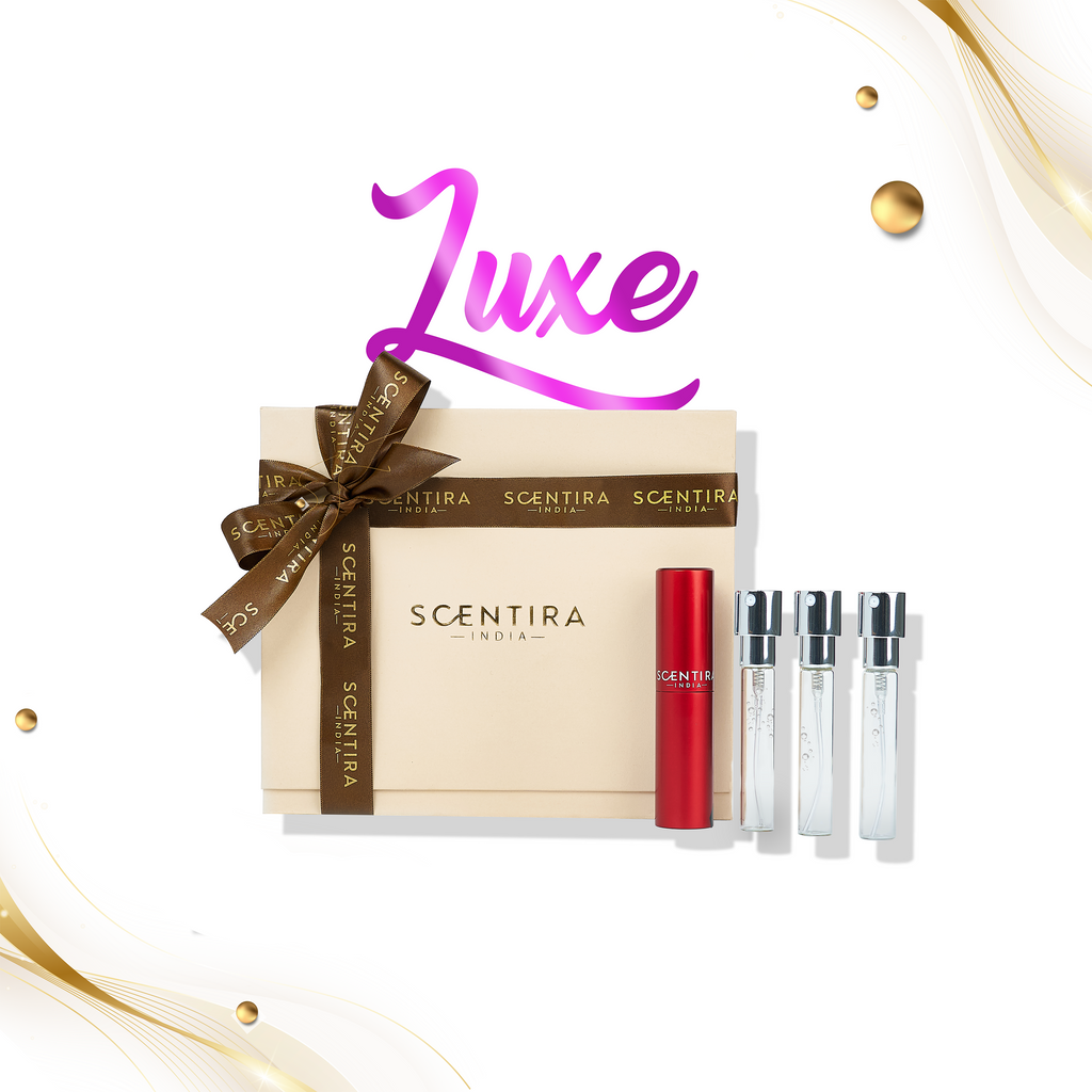 Women Luxe Discovery Set - Chanel No. 5, Bdk Gris Charnel Extrait, Chopard Jasmin Moghol - Buy Discovery Gift Sets Perfumes Online In India at Scentira