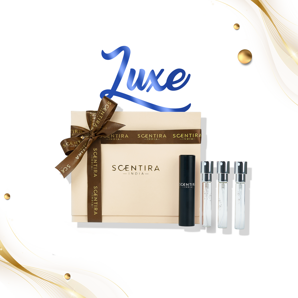 Men Luxe Discovery Set - Amouage Interlude, Louis Vuitton Afternoon Swim, Acqua Di Parma Leather - Buy Discovery Gift Sets Perfumes Online In India at Scentira