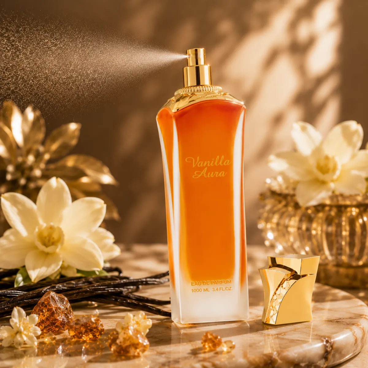 Buy Maison Asrar Vanilla Aura Eau de Parfum Online In India at Scentira at Scentira