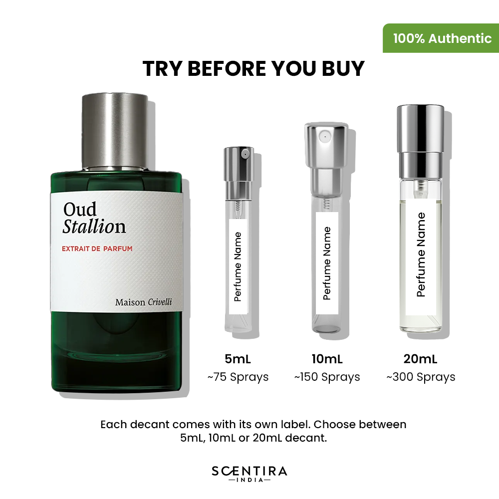 Buy Maison Crivelli Oud Stallion Extrait de Parfum Online In India at Scentira