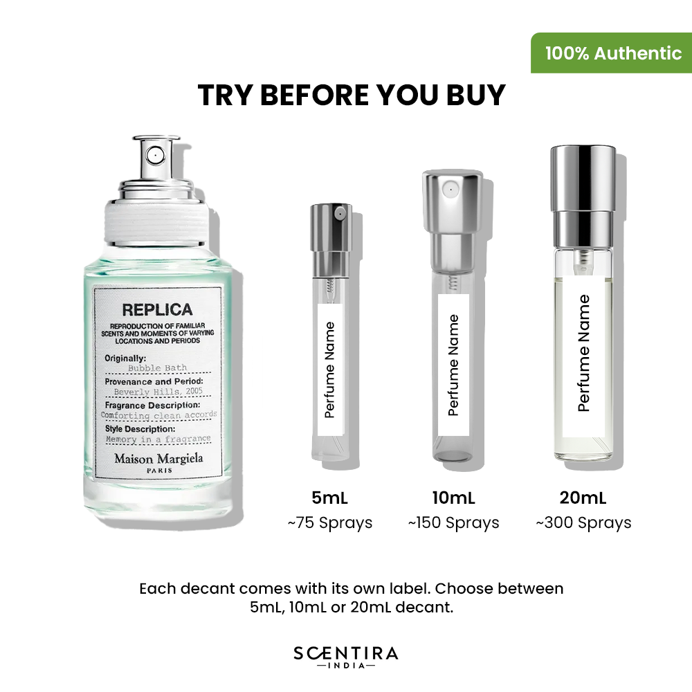 Buy Maison Margiela Replica Bubble Bath Eau de Toilette Online In India at Scentira