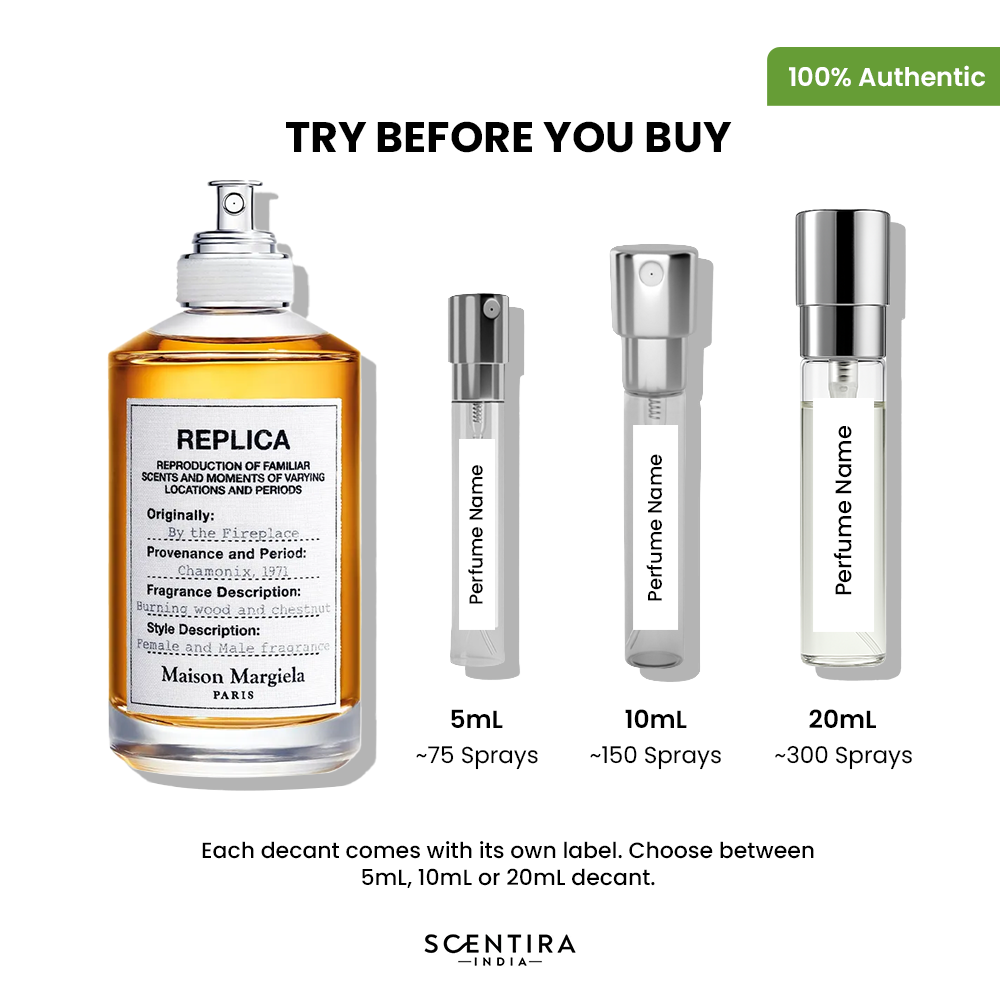 Buy Maison Margiela Replica By The Fireplace Eau De Toilette Online In India at Scentira