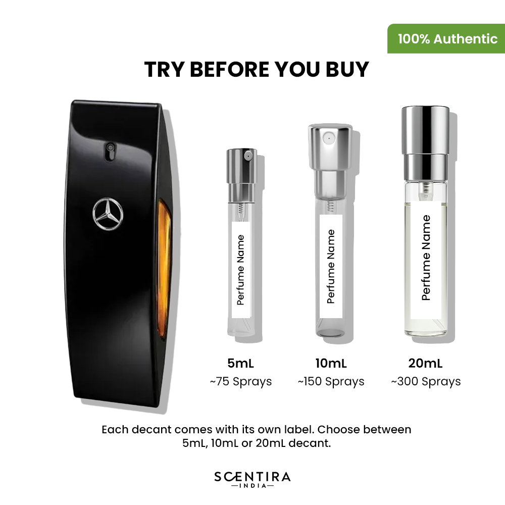 Buy Mercedez-Benz Club Black Eau de Toilette Online In India at Scentira