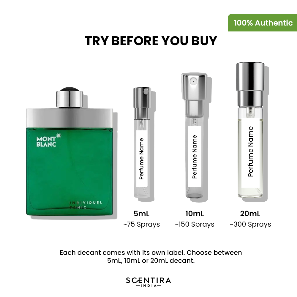 Buy Montblanc Individuel Tonic Eau de Toilette Online In India at Scentira