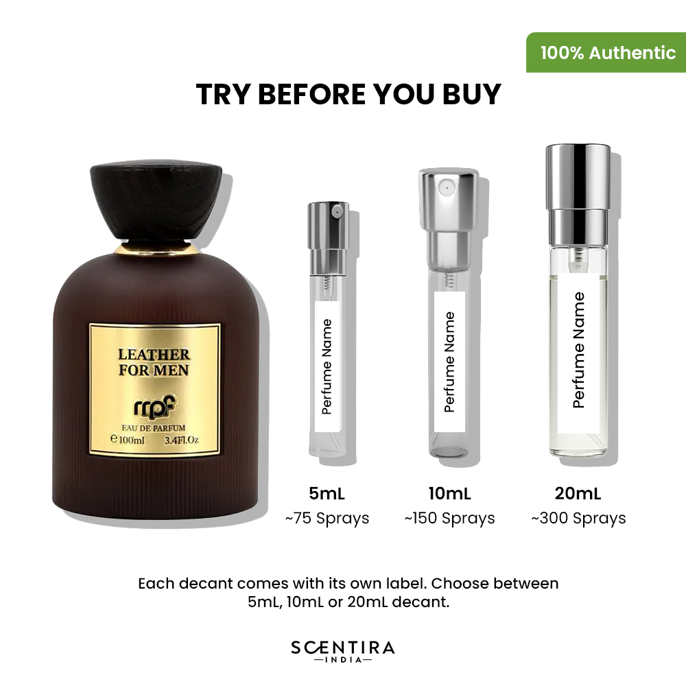 Buy My Perfumes Leather of Men Eau de Parfum Online In India at Scentira