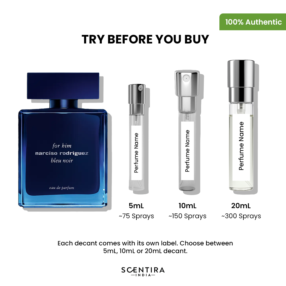 Buy Narciso Rodriguez Bleu Noir Eau De Parfum Online In India at Scentira