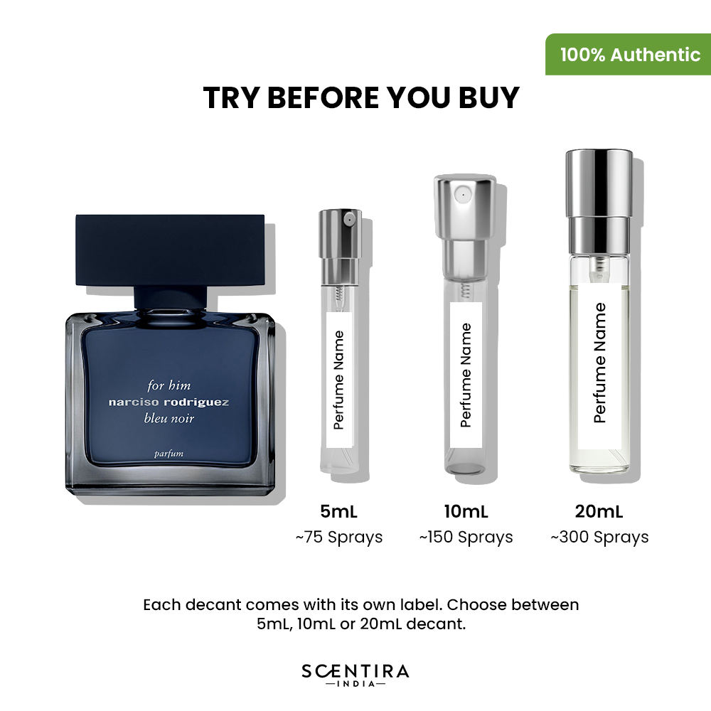 Buy Narciso Rodriguez Bleu Noir Parfum Online In India at Scentira