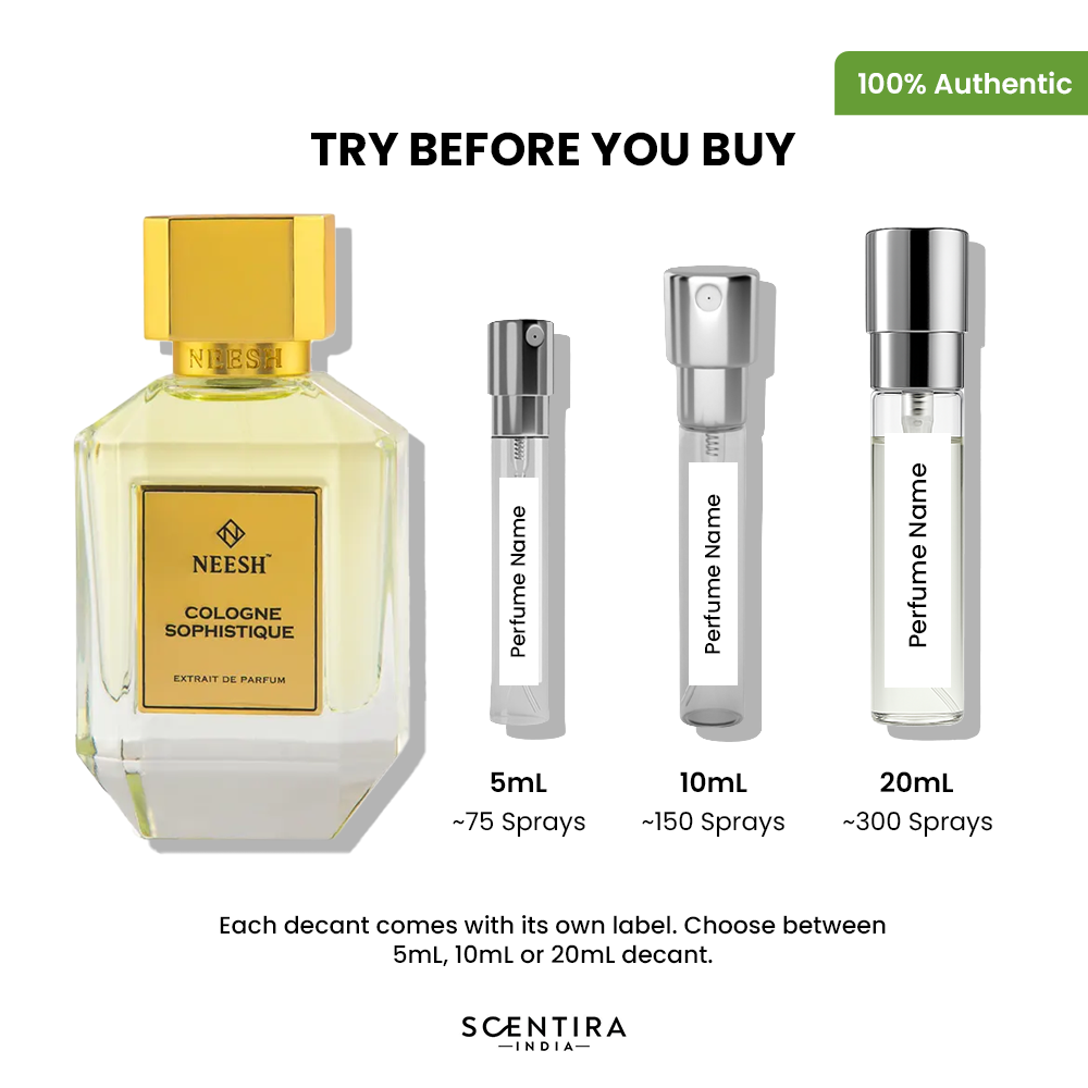 Buy Neesh Cologne Sophistique Extrait de Parfum Online In India at Scentira
