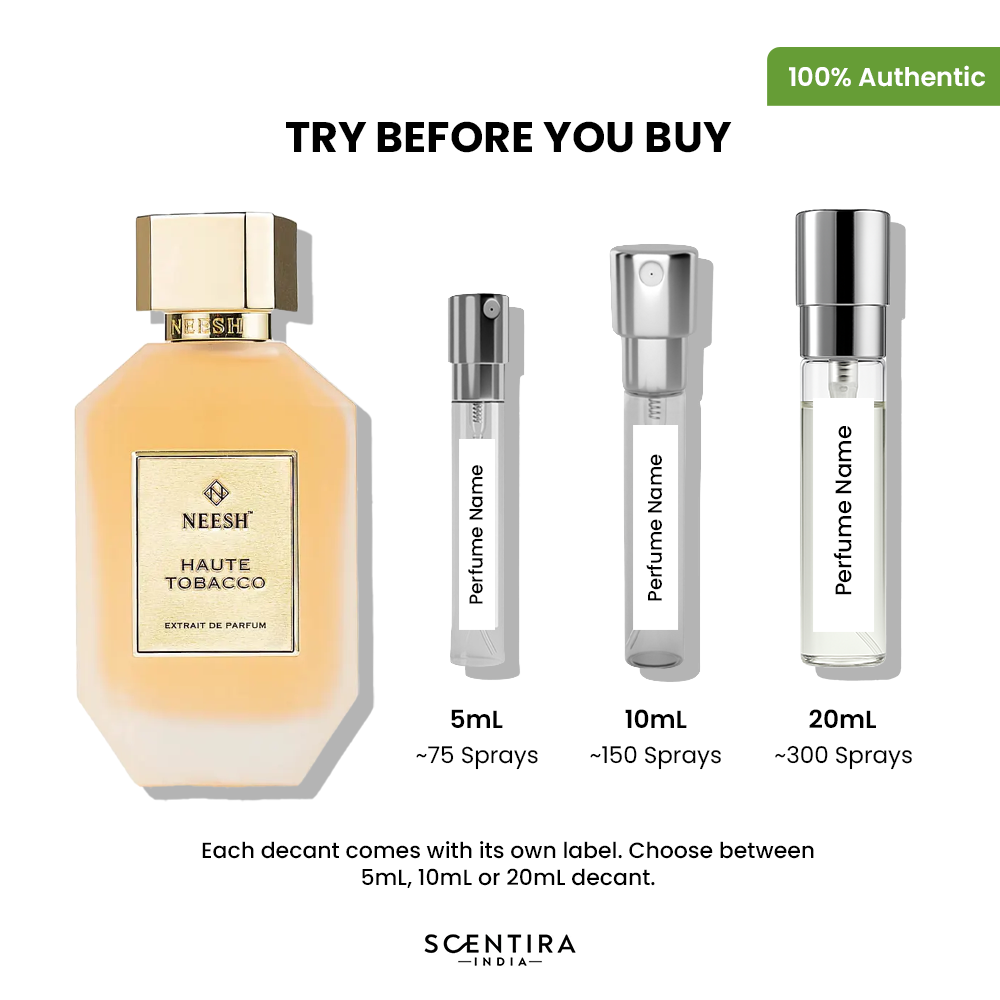 Buy Neesh Haute Tobacco Extrait de Parfum Online In India at Scentira