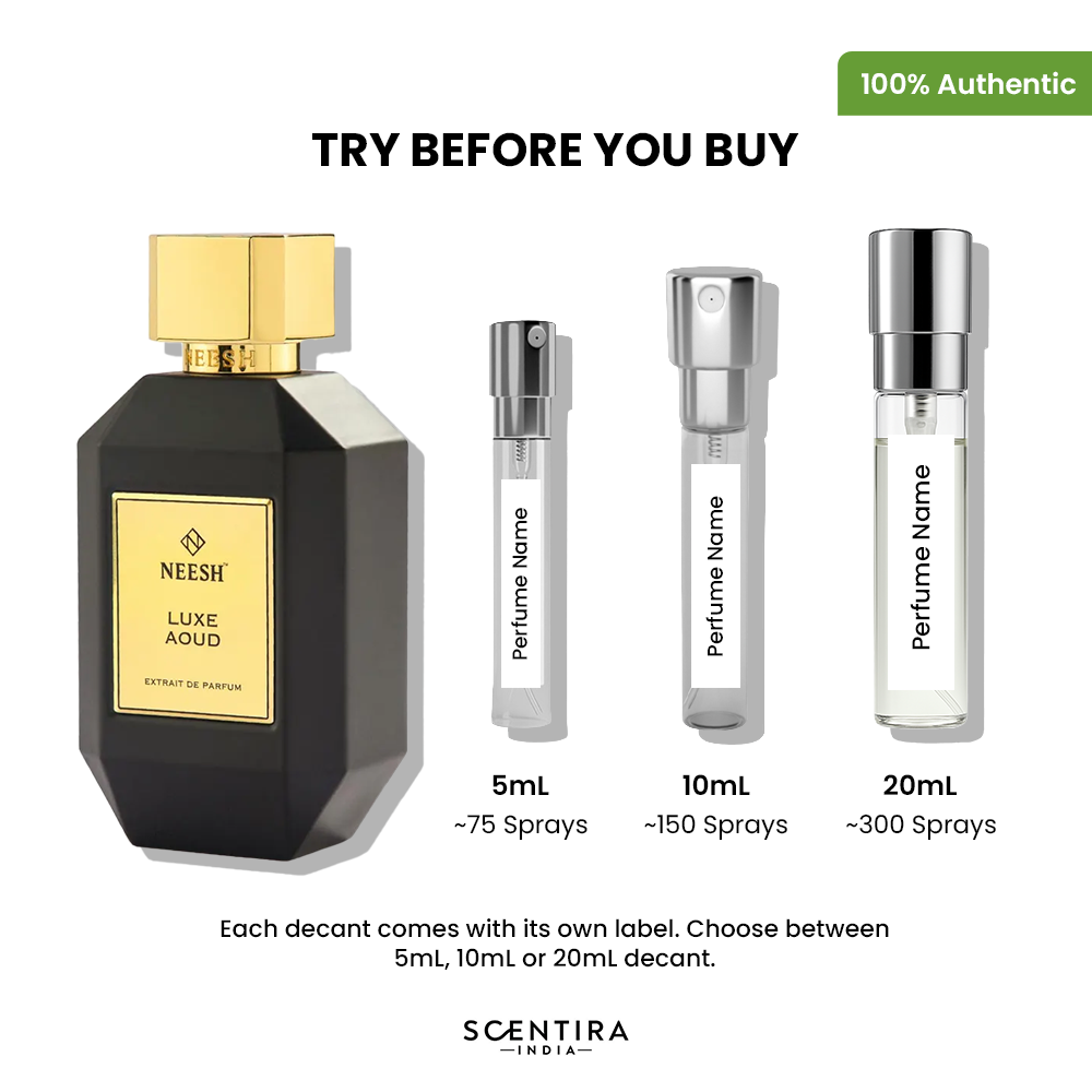 Buy Neesh Luxe Aoud Extrait de Parfum Online In India at Scentira