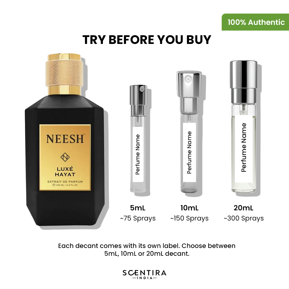 Buy Neesh Luxe Hayat Extrait De Parfum Online In India at Scentira