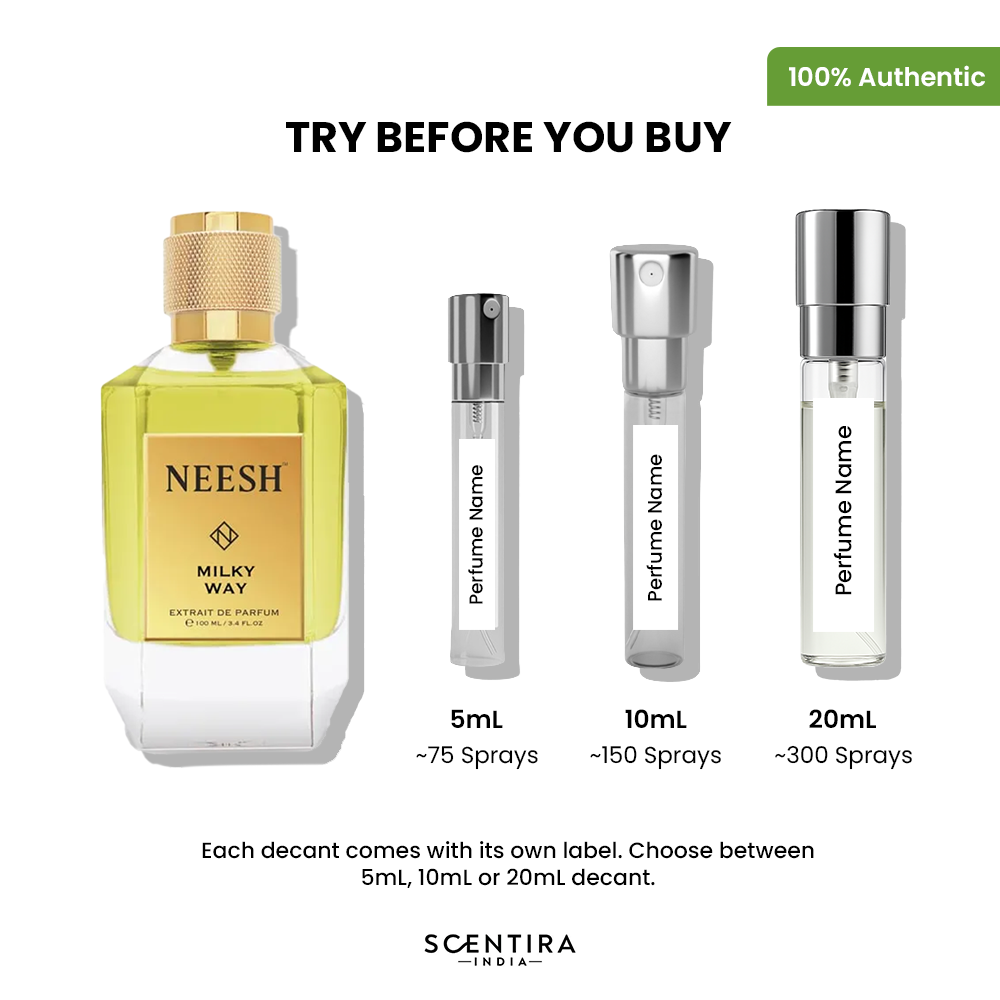 Buy Neesh Milky Way Extrait de Parfum Online In India at Scentira