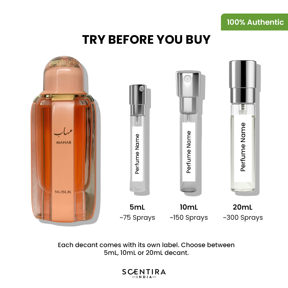 Buy Nusuk Mahab Eau de Parfum Online In India at Scentira