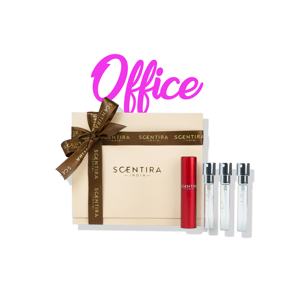 Women Office Discovery Set - Narciso Rodriguez For Her, Prada La Femme, London By Burberry - Buy Discovery Gift Sets Perfumes Online In India at Scentira