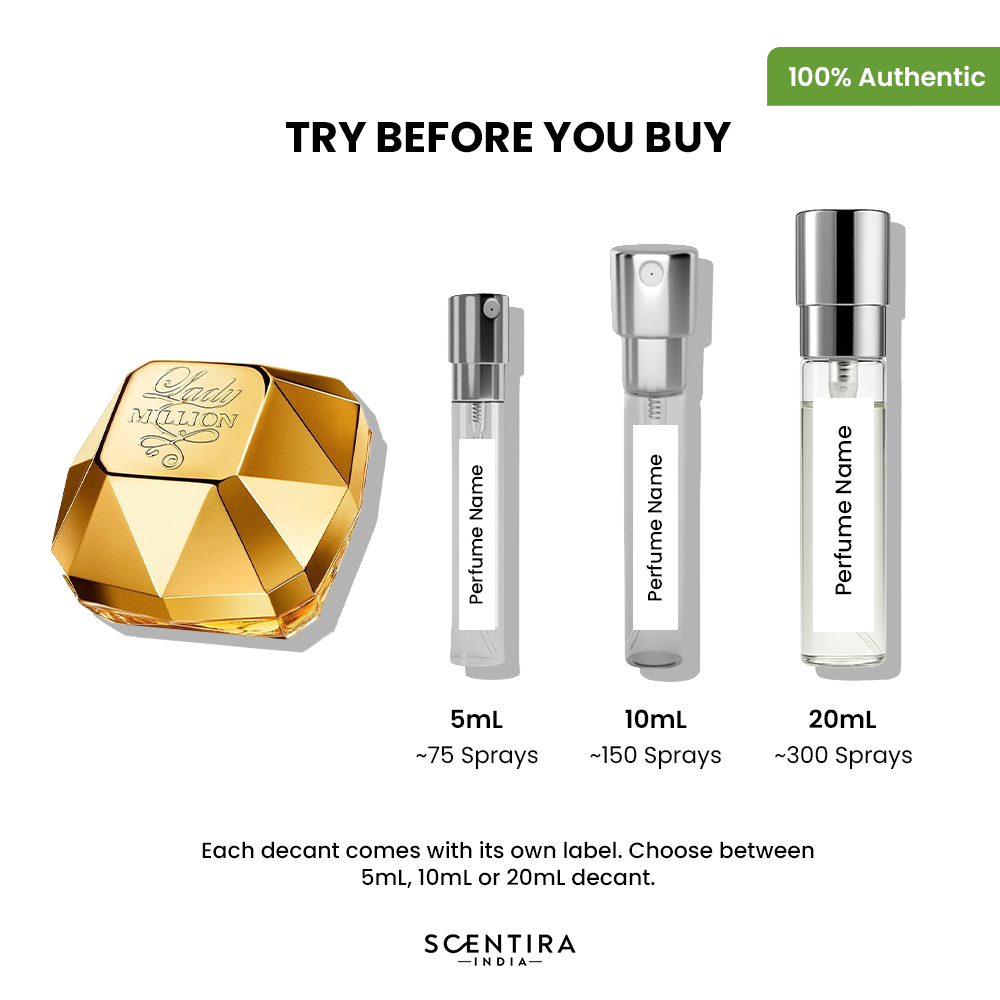 Buy Paco Rabanne Lady Million Eau de Parfum Online In India at Scentira