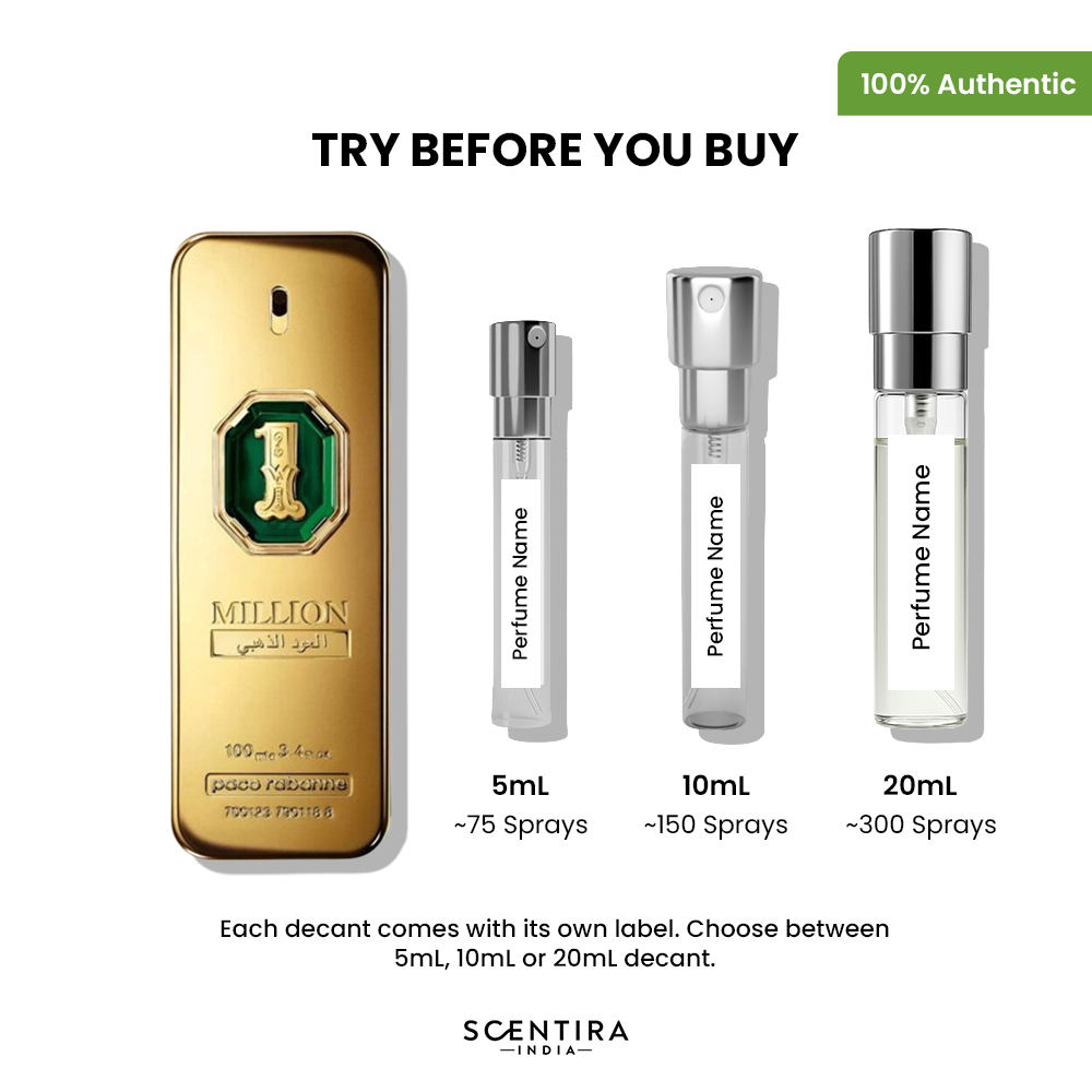 Buy Paco Rabanne One Million Golden Oud Parfum Online In India at Scentira