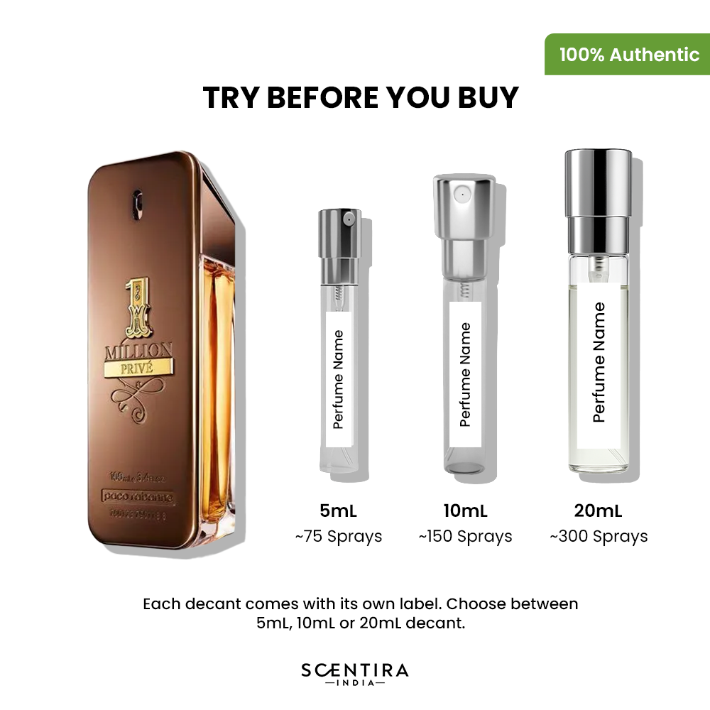 Buy Paco Rabanne One Million Prive Eau de Parfum Online In India at Scentira