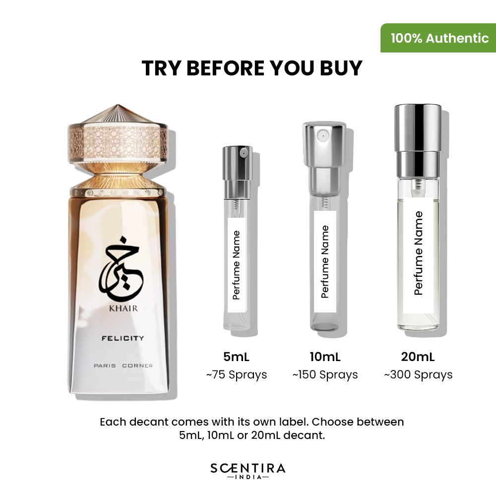 Buy Paris Corner Khair Felicity Eau de Parfum Online In India at Scentira