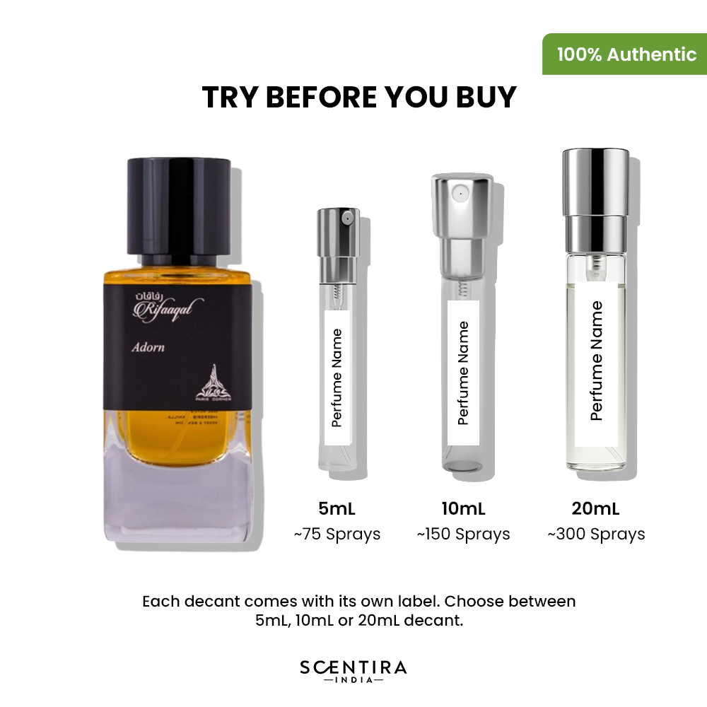 Buy Paris Corner Rifaaqat Adorn Eau de Parfum Online In India at Scentira