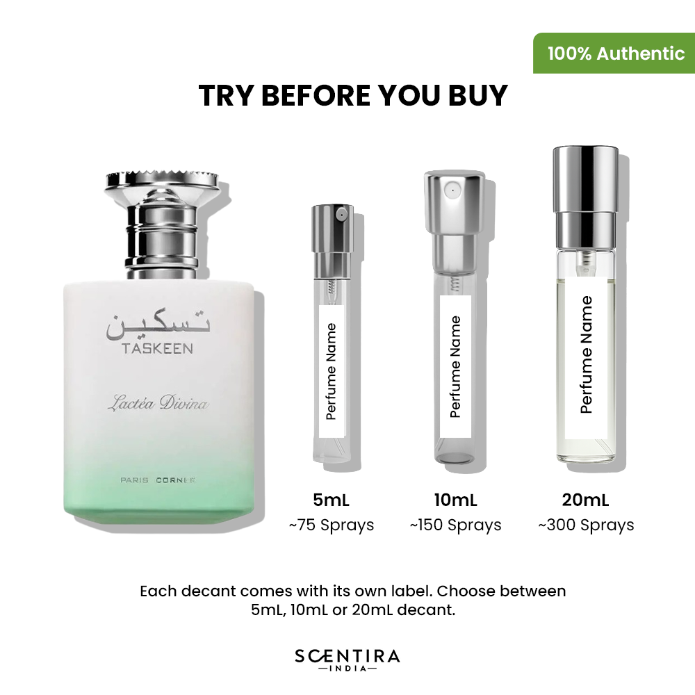 Buy Paris Corner Taskeen Lactea Divina Eau de Parfum Online In India at Scentira