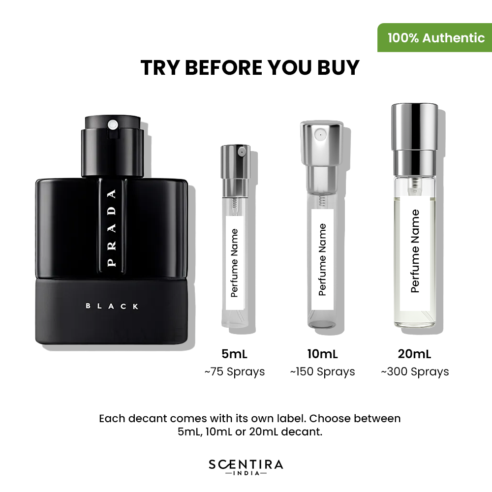 Buy Prada Luna Rossa Black Eau De Parfum Online In India at Scentira