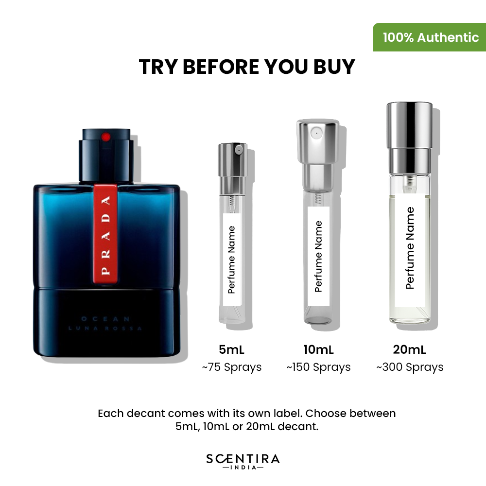 Buy Prada Luna Rossa Ocean Eau de Parfum Online In India at Scentira