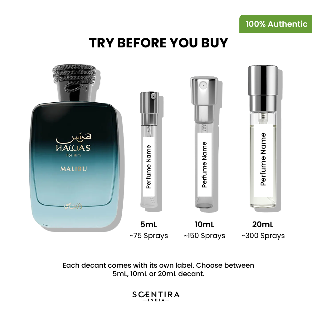 Buy Rasasi Hawas Malibu Eau de Parfum Online In India at Scentira