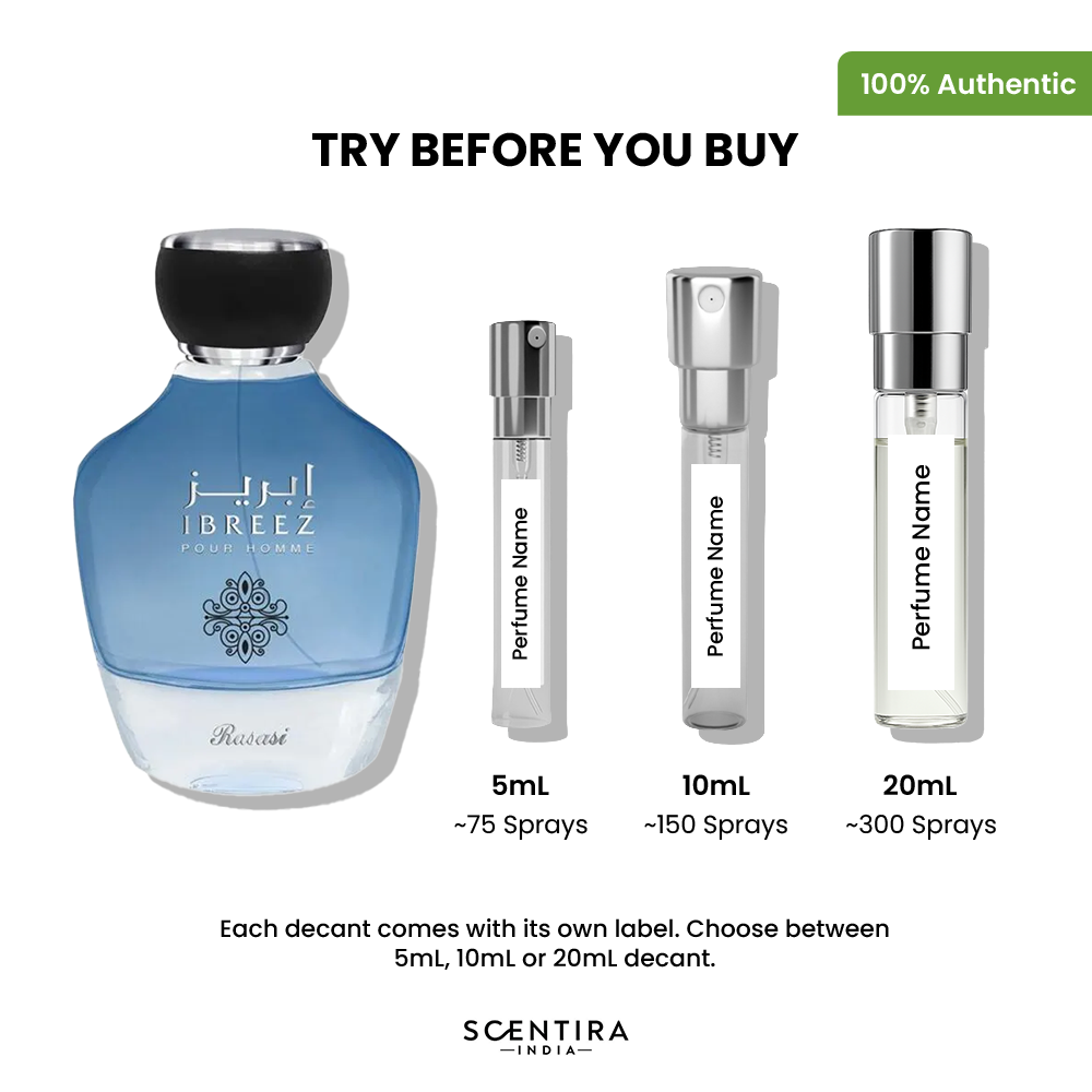 Buy Rasasi Ibreez Pour Homme Eau De Parfum Online In India at Scentira