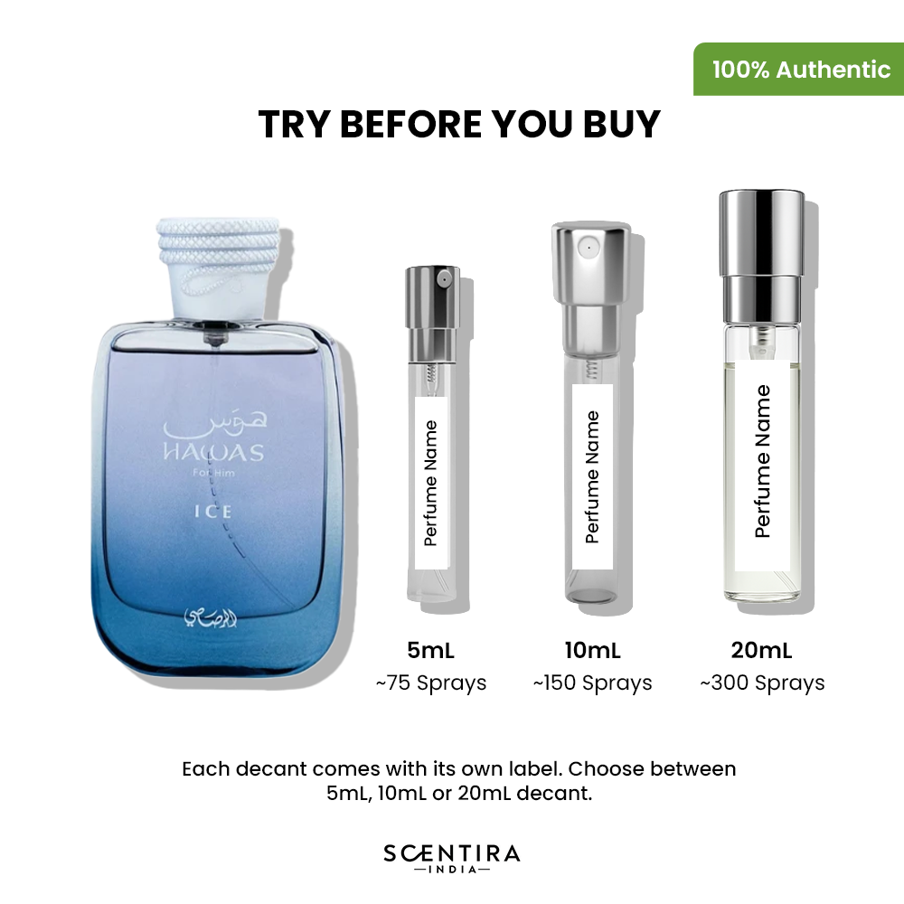 Buy Rasasi Hawas Ice Eau De Parfum Online In India at Scentira