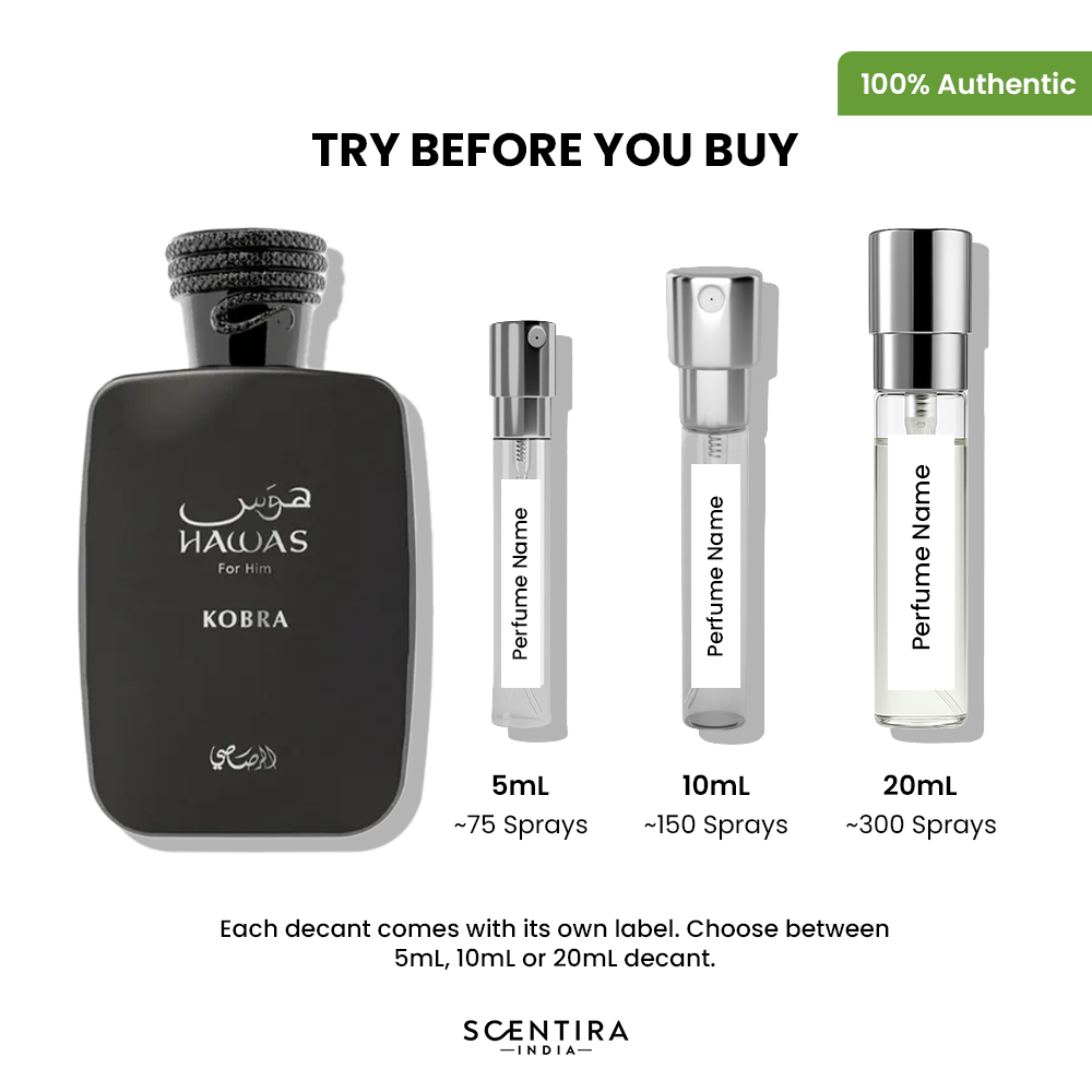 Buy Rasasi Hawas Kobra Eau de Parfum Online In India at Scentira