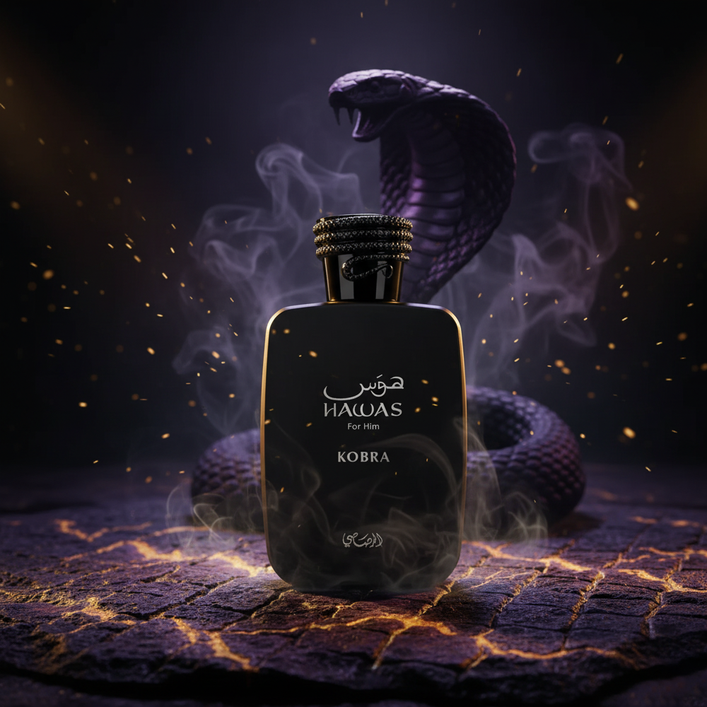 Buy Rasasi Hawas Kobra Eau de Parfum Online In India at Scentira