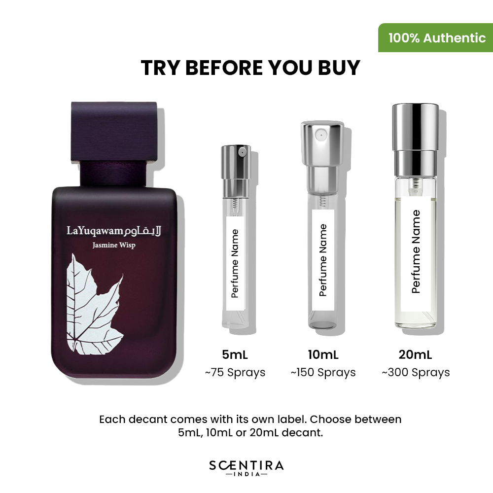 Buy Rasasi La Yuqawam Jasmine Wisp Eau de Parfum Online In India at Scentira