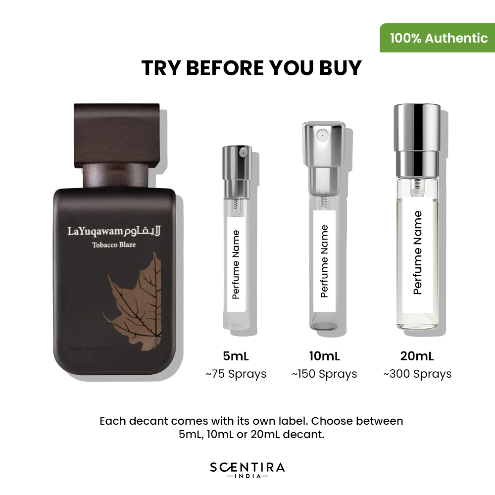Buy Rasasi La Yuqawam Tobacco Blaze Eau de Parfum Online In India at Scentira