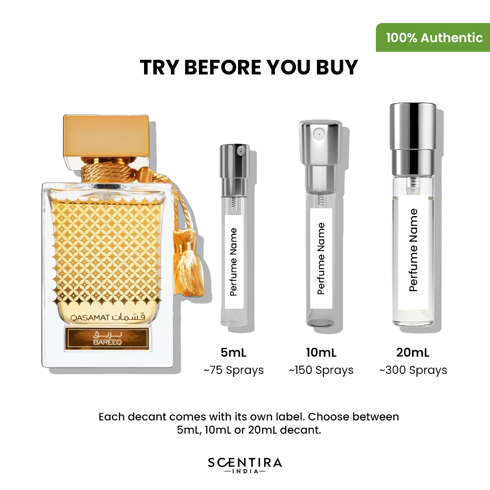 Buy Rasasi Qasamat Bareeq Eau De Parfum Online In India at Scentira