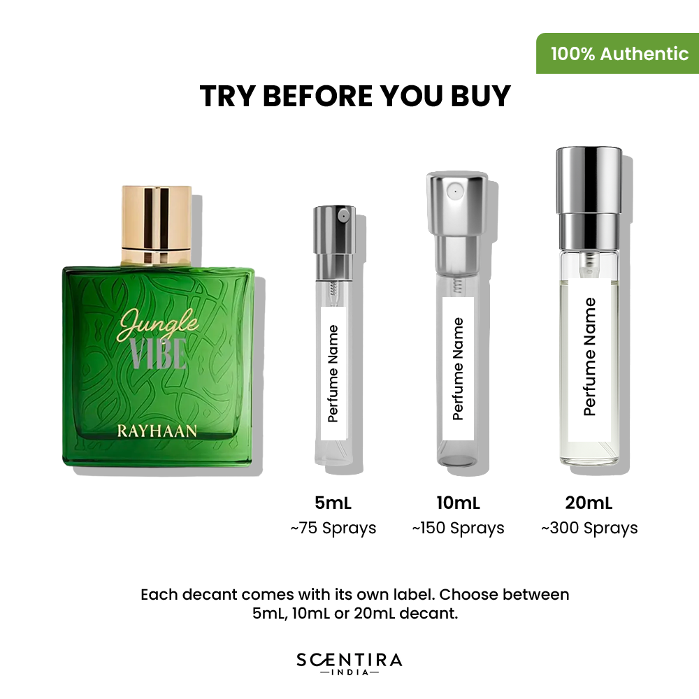 Buy Rayhaan Jungle Vibe Eau De Parfum Online In India at Scentira