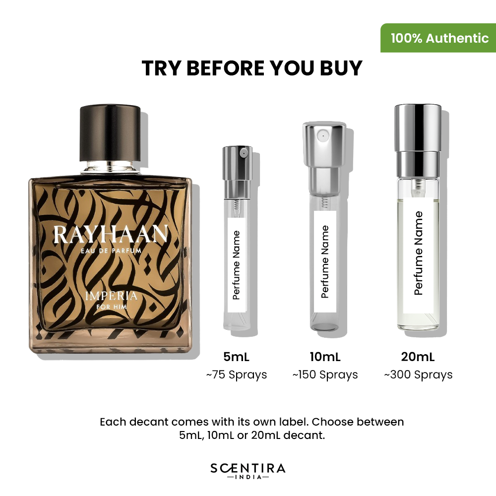 Buy Rayhaan Imperia Eau de Parfum Online In India at Scentira