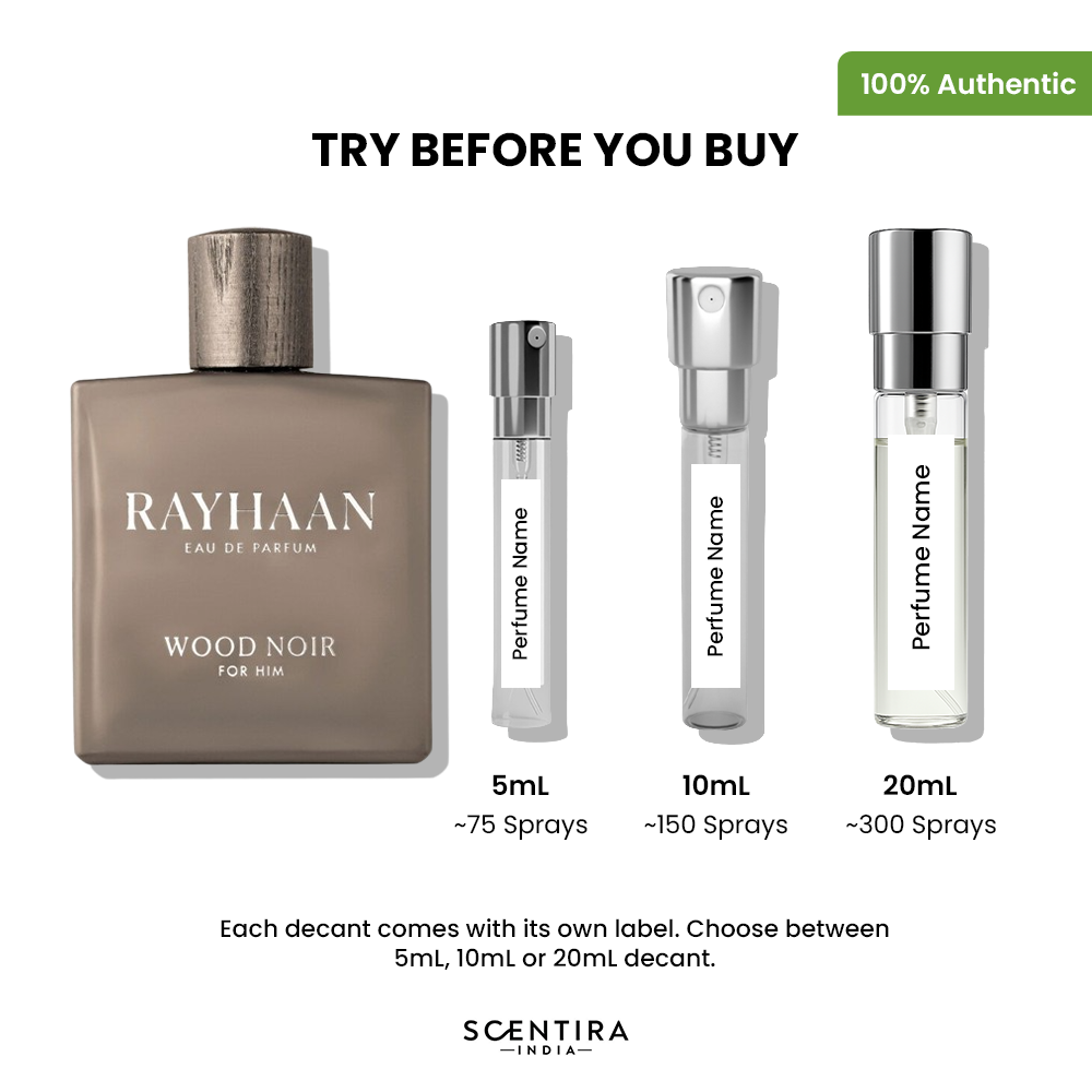 Buy Rayhaan Wood Noir Eau de Parfum Online In India at Scentira