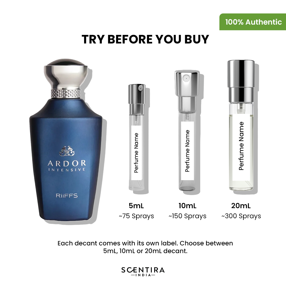 Buy Riiffs Ardor Intensive Eau de Parfum Online In India at Scentira