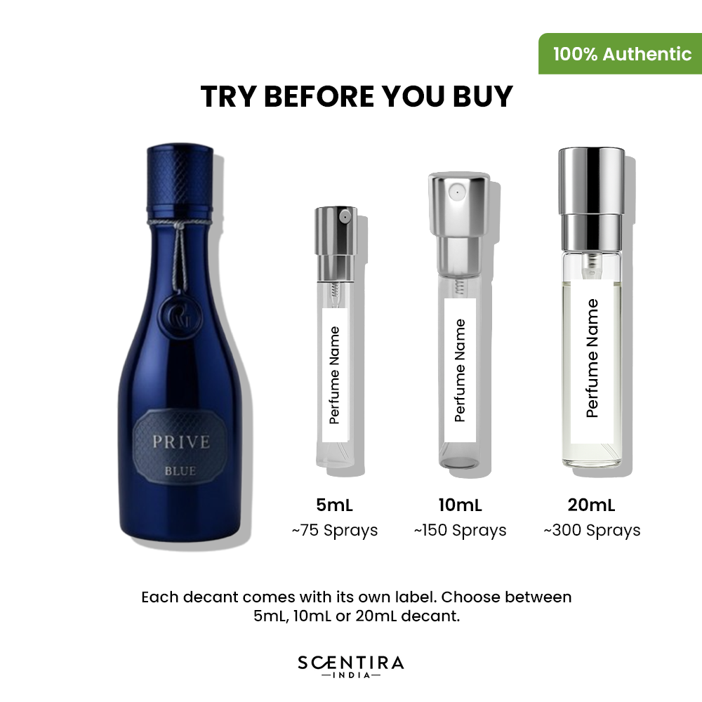 Buy Riiffs Prive Blue Eau de Parfum Online In India at Scentira