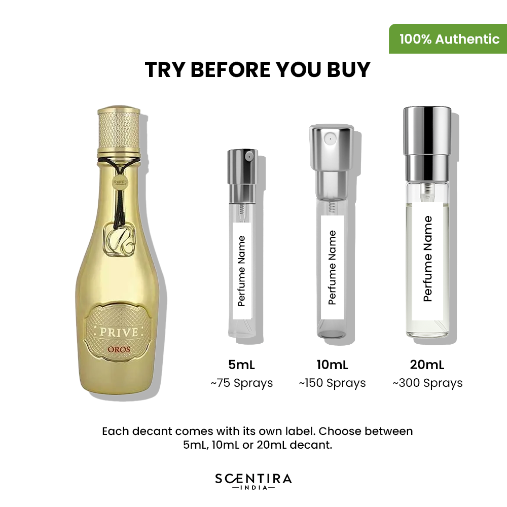 Buy Riiffs Prive Oros Eau de Parfum Online In India at Scentira