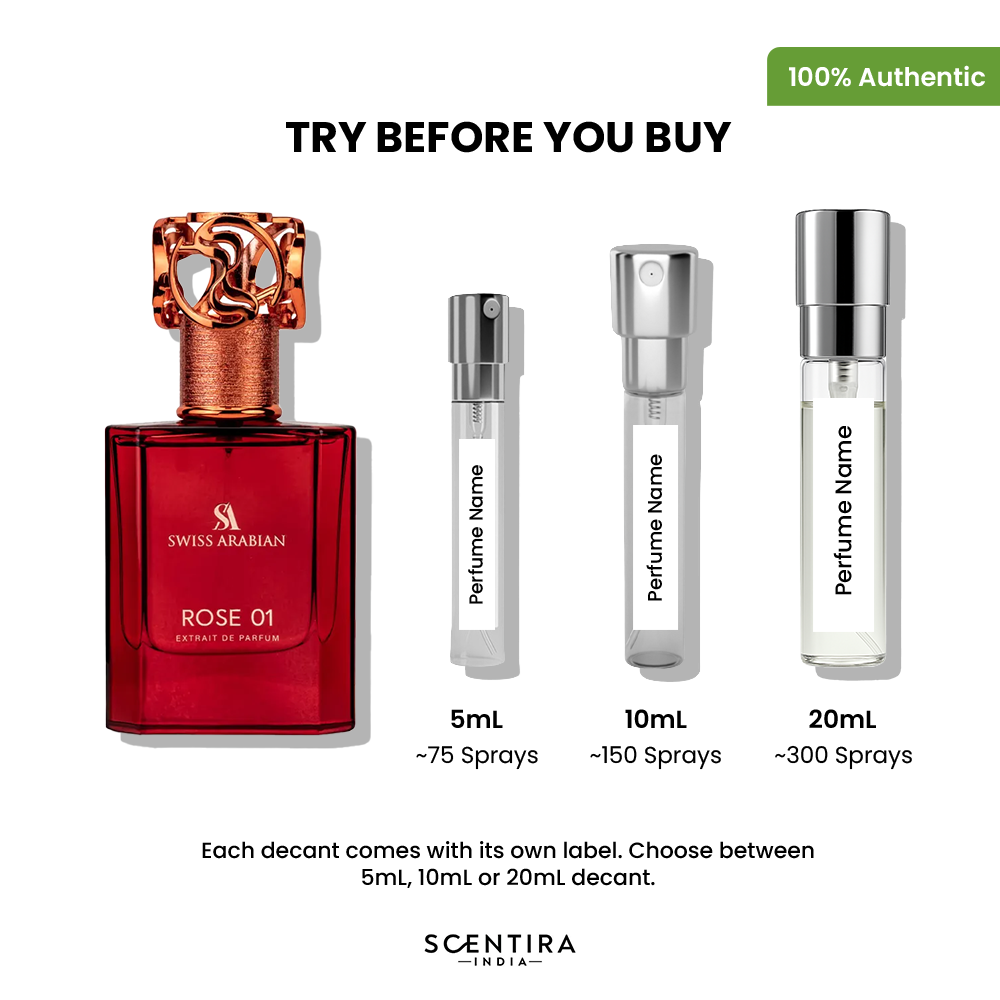 Buy Swiss Arabian Rose 01 Extrait De Parfum Online In India at Scentira