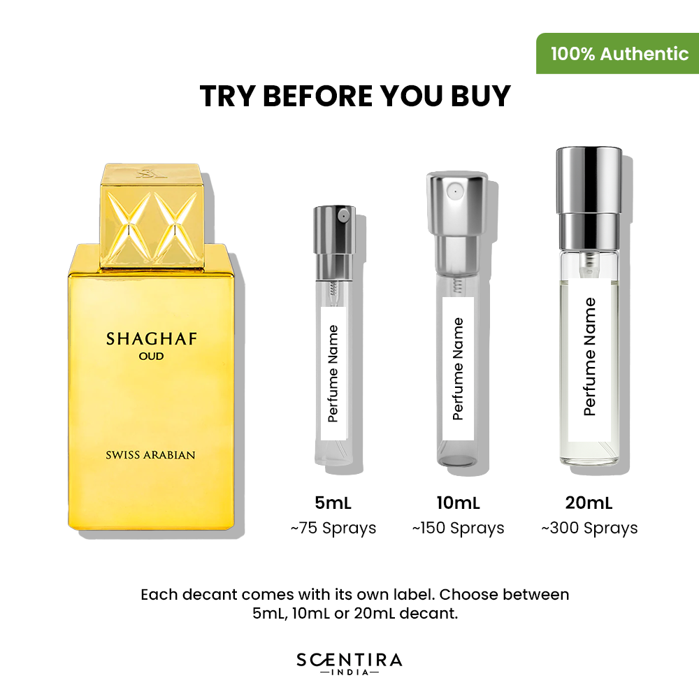 Buy Swiss Arabian Shagaf Oud Eau de Parfum Online In India at Scentira
